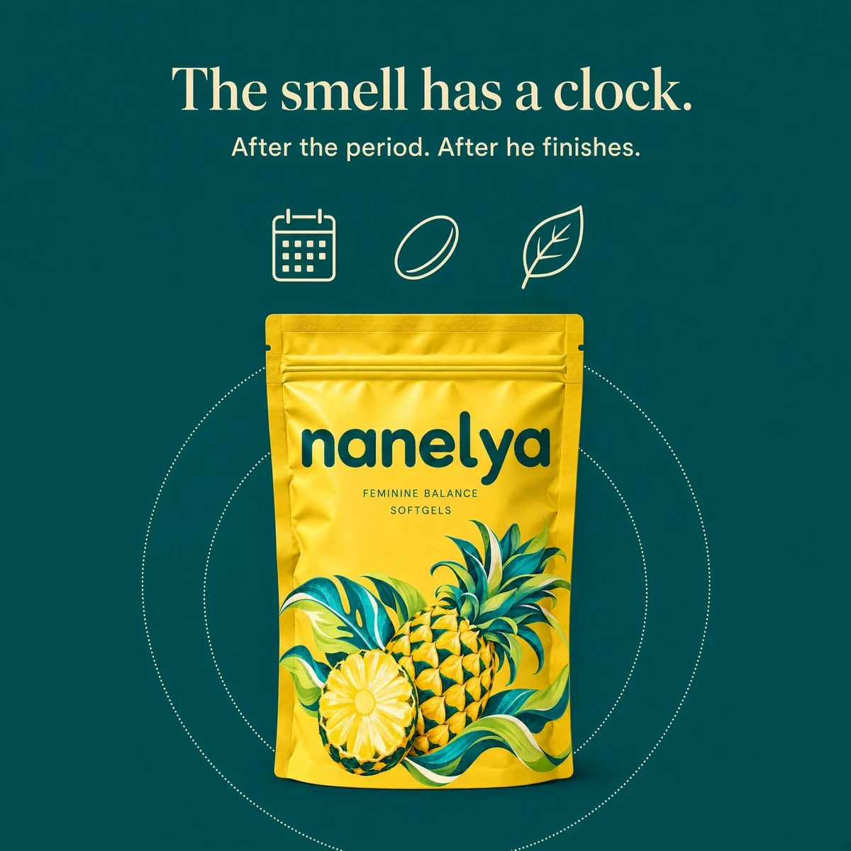 The smell has a clock