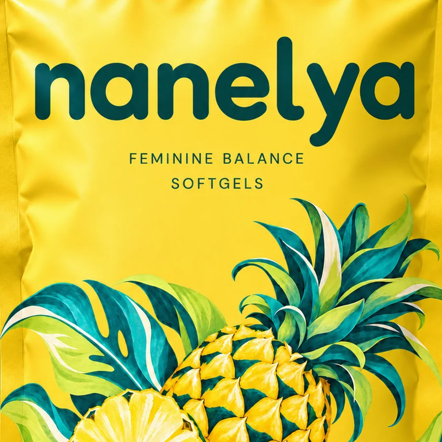 Nanelya Feminine Balance Softgels pouch